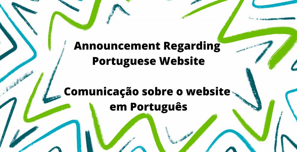 Announcement Regarding Portuguese Website (September 4, 2024)